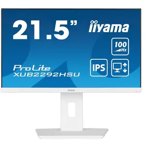 iiyama ProLite XUB2292HSU-W6 écran plat de PC 54,6 cm (21.5") 1920 x 1080 pixels Full HD LED Blanc