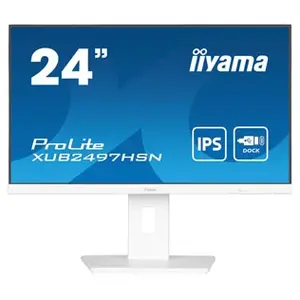 iiyama XUB2497HSN-W1-23.8", IPS, 1920 x 1080/100Hz, 1H1DP1C, Has, RJ45 pas cher