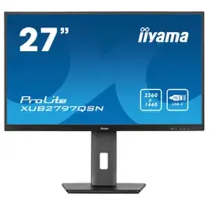 Iiyama ProLite XUB2797QSN-B1 27" LED IPS QHD 100 Hz USB-C pas cher
