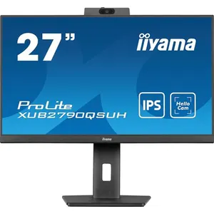 Webcam Iiyama ProLite XUB2790QSUH-B1 27" LED IPS QHD 100 Hz USB-C pas cher