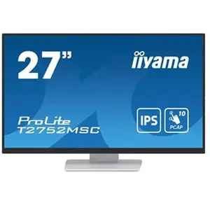 Comparateur de prix : iiyama ProLite T2752MSC-W1 27" LED Full HD 5 ms Blanc T2752MSC-W1