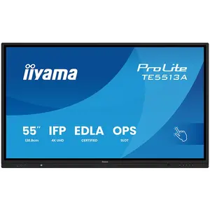 Comparateur de prix : iiyama 55" LED - ProLite TE5513A-B1AG - Ecran dynamique tactile 4K UHD
