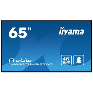 Comparateur de prix : Écran LCD - iiyama - ProLite LH6560UHS-B2AG - 65 pouces - 4K - Rétro-éclairé LED