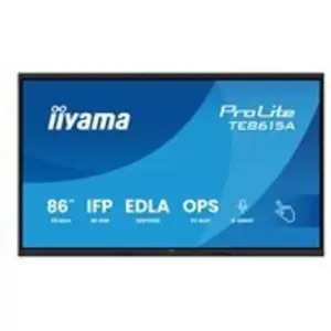 Comparateur de prix : Panel interactif iiyama TE8615A-B2AG 85.6" 4K Ultra HD Wifi Android