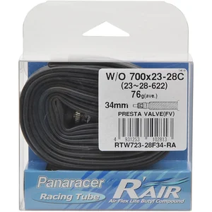 Chambre à air valve Presta Panaracer R'air 34mm TU pas cher