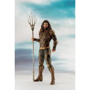 Comparateur de prix : Kotobukiya Figurine De Film Artfx + 1/10 Justice League Aquaman 20 Cm