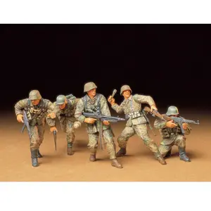 Comparateur de prix : Tamiya Figurines militaires : Fantassins Allemands Seconde Guerre Mondiale