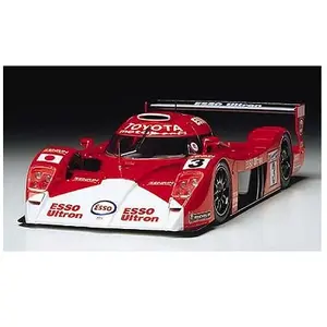 Tamiya Voiture miniature - HABA - Toyota GT TS020 - Blanc - Licence Cars - Intérieur