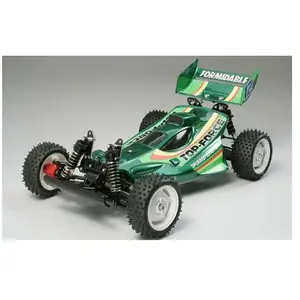 Comparateur de prix : Tamiya Top Force 2017 brushed 1:10 Auto RC électrique Buggy 4 roues motrices (4WD) kit à monter