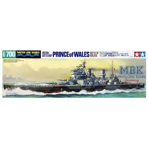 Comparateur de prix : Tamiya British Battleship Prince of Wales Battle of Malaya