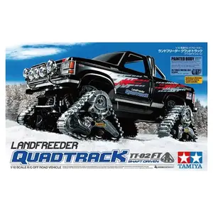 Comparateur de prix : Non communiqué Tamiya RC Landfreeder Quadtrack TT-02FT PB brushed 1:10 Auto RC électrique Monstertruck kit à monter