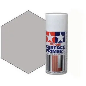 Spray Apprêt Fin Gris 180ml - Tamiya pas cher