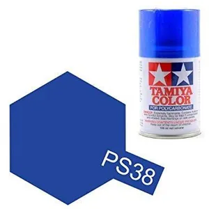 Bombe peinture Tamiya bleu translucide 86038  - Bombe de peinture émail  - Tami86038 Vendu paramazon