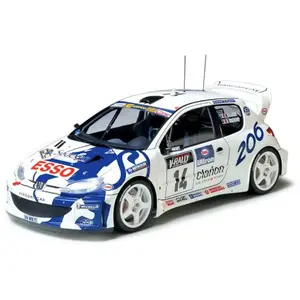 Maquette Tamiya peugeot 206 wrc 1/24 1/24 - Maquette de voiture  - TAMI24221 