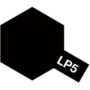 Tamiya Peinture laquée : LP5 - Noir satiné