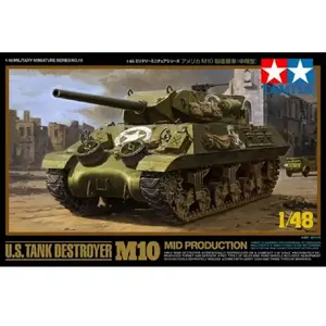 Tamiya Maquette véhicule militaire : Char Us M10 Mid Production