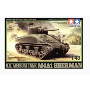 Maquette Tamiya US Sherman M4A1   1/48  - Maquette militaire  - TA32523 