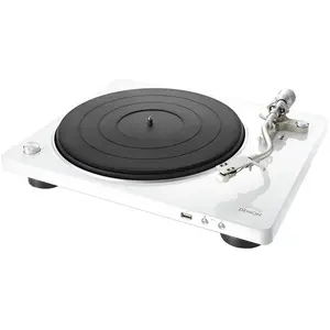 Comparateur de prix : Platine vinyles - Denon - DP-450USB - Blanc - USB - Enregistreur numérique