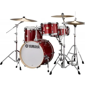 Yamaha SBP8F3 Stage Custom Bop Cranberry Red batterie 3 pièces