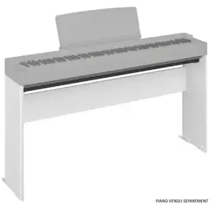 Support compatible avec piano électronique Yamaha blanc P-225 L-200WH blanc