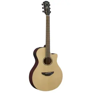 Comparateur de prix : Yamaha APX600M Matte Finish Natural Satin guitare électro-acoustique folk