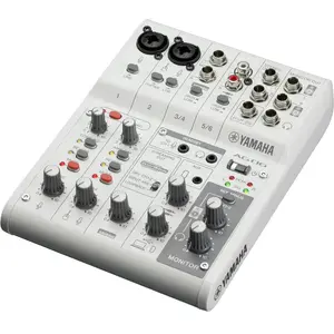 Yamaha Yamaha AG06MK2W White table de mixage live streaming
