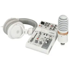 Yamaha AG03MK2 Pack Livestream table de mixage mélangeur USB blancVendu paramazon