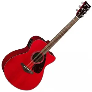 Yamaha FSX800C Ruby Red - Guitare Electro acoustique