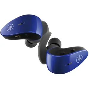 Yamaha Écouteurs Sans Fil Sport TW-ES5A avec Confort d'Écoute - Bleu pas cher