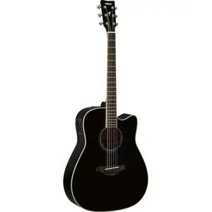 Yamaha Yamaha Fgx820c Bl Ii Black Guitare Électro-Acoustique Folk pas cher