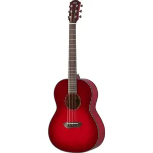 Yamaha CSF1M Crimson Red Burst guitare folk électro-acoustique avec piézo passif