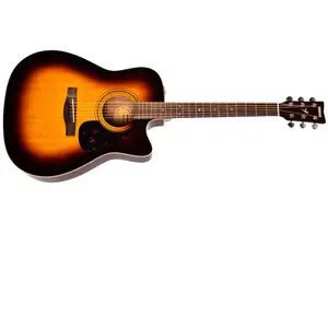 Yamaha FX370C Tobacco Brown Sunburst guitare classique électro-acoustique