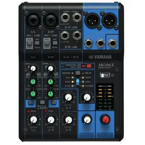 Comparateur de prix : Yamaha MG06X - Table de mixage analogique - 6 canaux