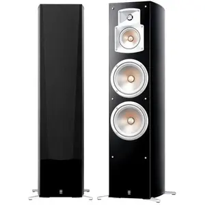 Enceinte colonne YAMAHA NS-777 - 3 voies bass-reflex - 250W - Noir