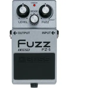 Comparateur de prix : Pédale Fuzz FZ-5 BOSS, des sons vintage inspirés des fameuses pédales de Fuzz des années 1960 et 1970