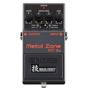 BOSS MT-2W Waza Craft Metal Zone - Pédale distorsion