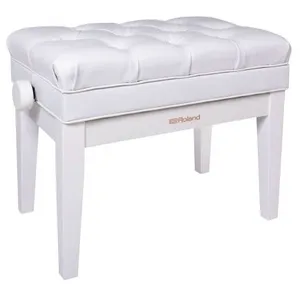 Comparateur de prix : Roland Banc de Piano Couleur Blanc Poli