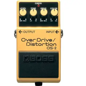 Boss OS-2 Overdrive/Distortion pédale Overdrive/Distortion pas cher