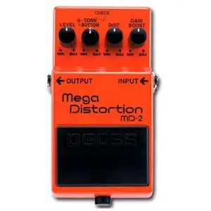 Comparateur de prix : Boss MD-2 Mega Distortion pédale Mega Distortion