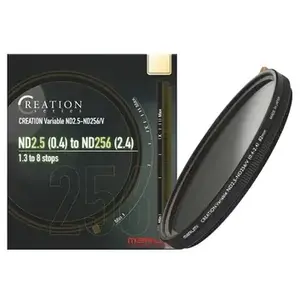 Comparateur de prix : Filtre neutre Variable Photo et Vidéo Marumi ND2.5-ND256 82mm