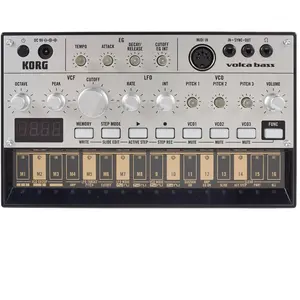 Comparateur de prix : Korg Volca Bass - Basse analogique - 16 touches - Gris