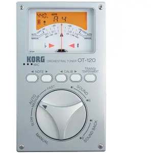 Korg EKO OT-120 Accordeur Chromatique Orchestre Noir
