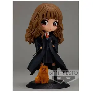 Banpresto HARRY POTTER - Q posket Hermione Granger avec Pattenrond - 14cm pas cher