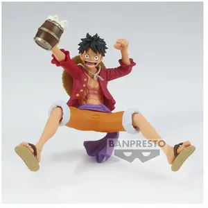 Comparateur de prix : Banpresto Figurine One Piece - Monkey D Luffy It's A Banquet!! 9cm