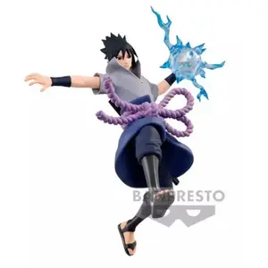 Banpresto Naruto Shippuden Statue Uchiha Sasuke Effecttreme - 13cm, Noir