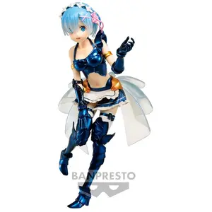Comparateur de prix : Banpresto Re Zero - Rem - Figurine Ban Chro Exq 21cm