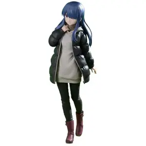Laid-Back Camp - Rin Shima - Figurine 23cm  - Banpresto Figurine  - BM-242121  pas cher