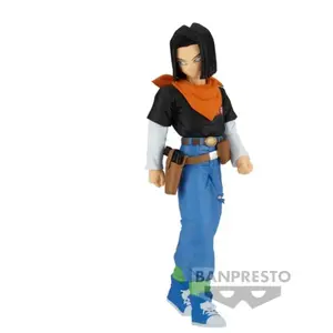 Comparateur de prix : Figurine Banpresto Dragon Ball Z : Android 17 [Solid Edge Works] (17cm)
