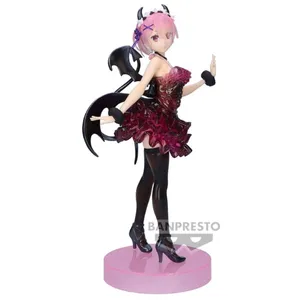 Comparateur de prix : Banpresto Figurine Re Zero - Clear & Dressy Ram Special Color Ver 22cm
