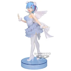 Comparateur de prix : Banpresto Figurine Re Zero - Rem Special Color Ver Clear & Dressy 22cm